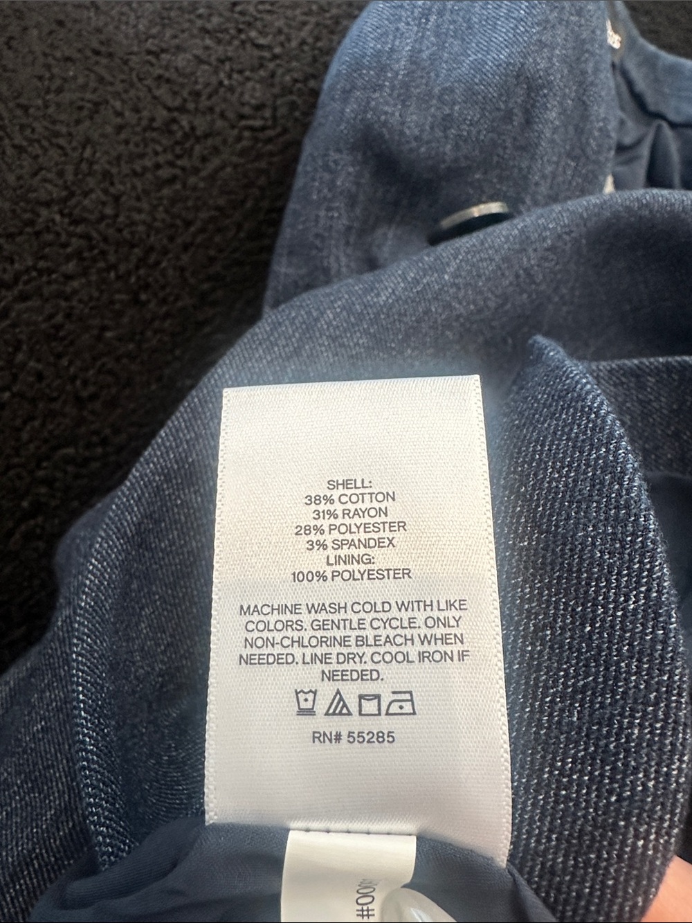 Express Editor One Button Blazer - Picture 5 of 6